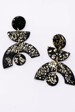 No Shrinking Violet All That Glitters Medium Earrings* Earrings