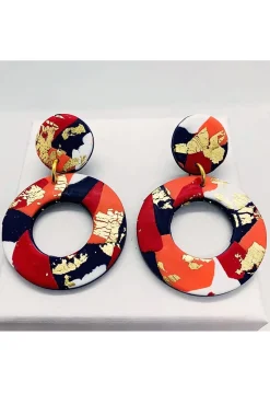 No Shrinking Violet Bold & The Beautiful Large Earrings* Earrings