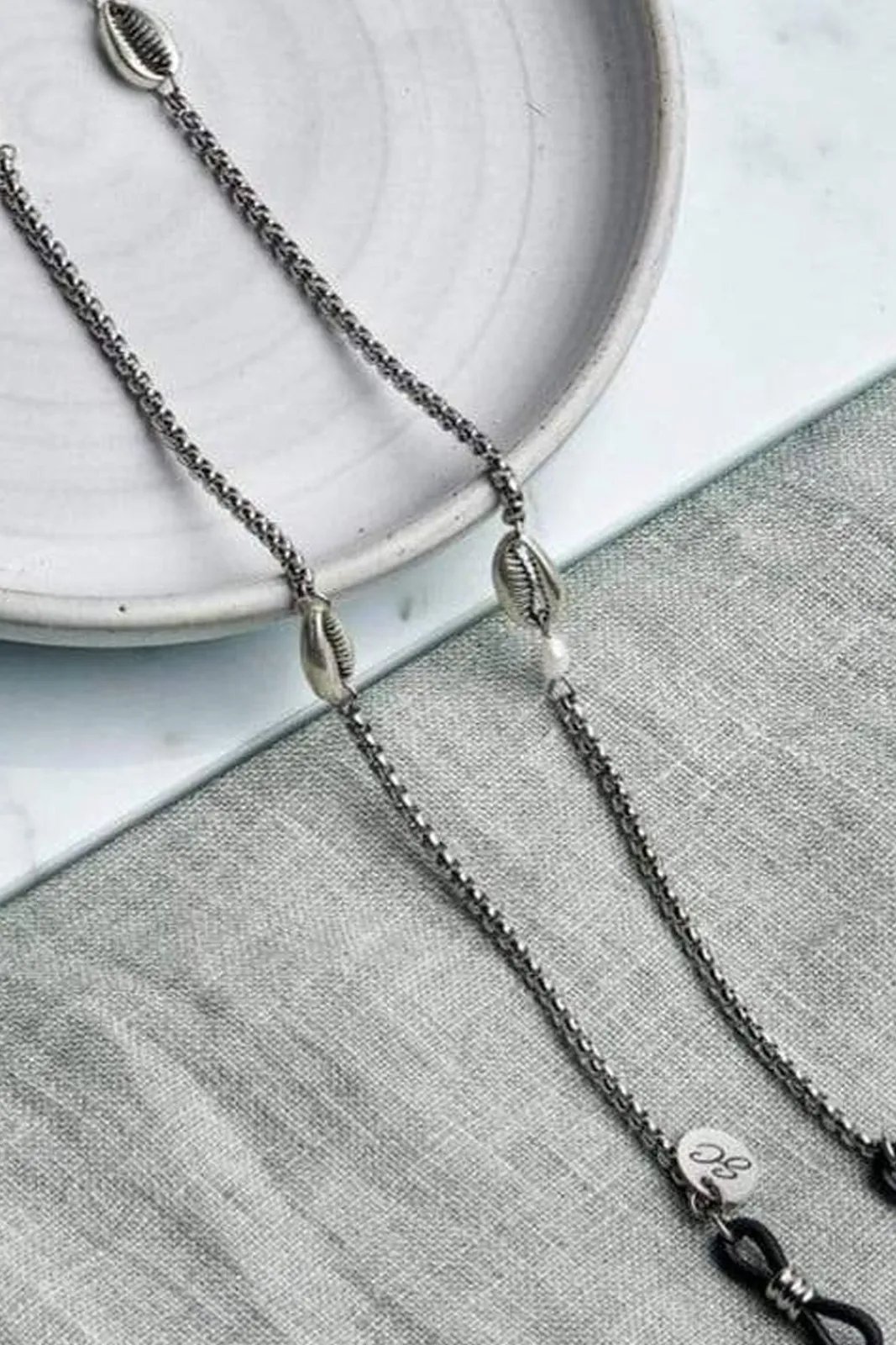 Sunny Cords Chloe Glasses Chain Silver* Glasses Chains|Glasses Chains