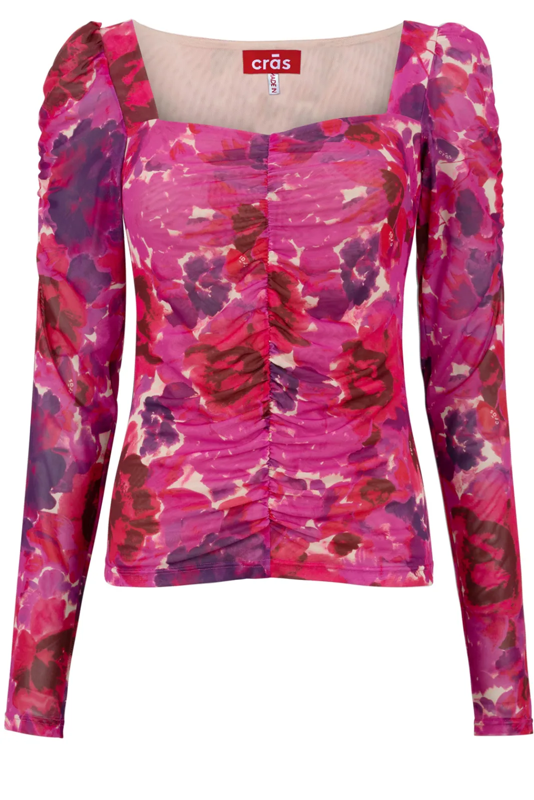 Cras Buzzing Pink Garden Floral Top* T-Shirts & Tops|Blouses, Shirts & Statement Tops