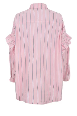Cras Flower Pink Stripe Shirt* Blouses, Shirts & Statement Tops