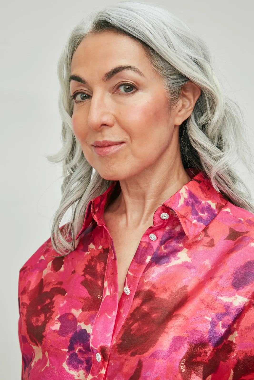 Cras Gina Pink Garden Shirt* Blouses, Shirts & Statement Tops