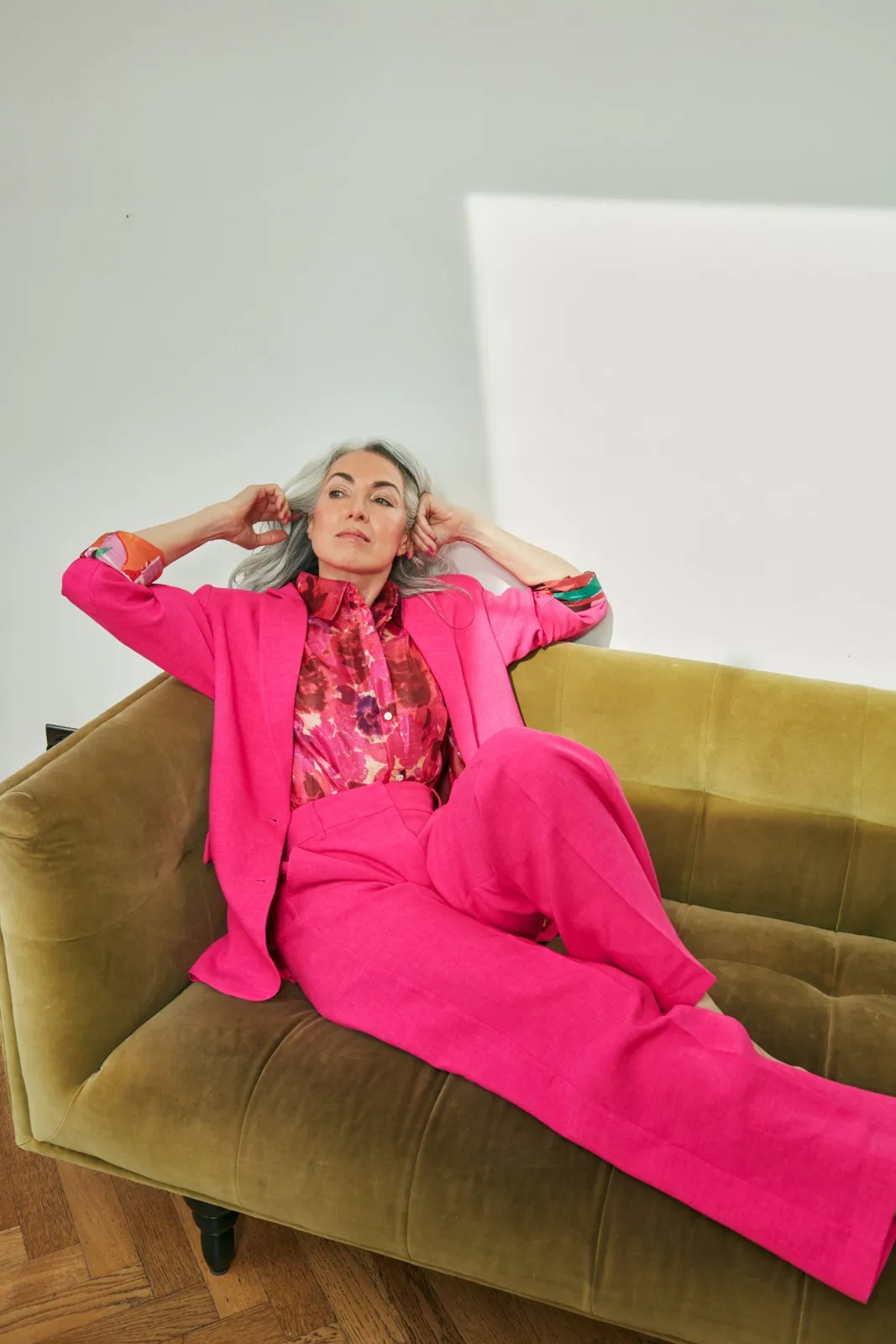 Cras Gina Pink Garden Shirt* Blouses, Shirts & Statement Tops