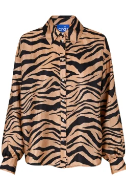 Cras Gina Zebra Almond Shirt* Blouses, Shirts & Statement Tops