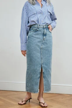 Cras Legend Denim Midi Skirt* Denim|Skirts & Trousers