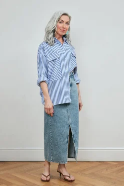 Cras Legend Denim Midi Skirt* Denim|Skirts & Trousers