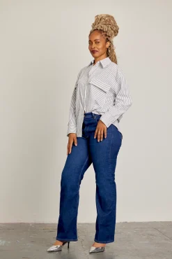 Cras Office Black Stripe Shirt* Blouses, Shirts & Statement Tops