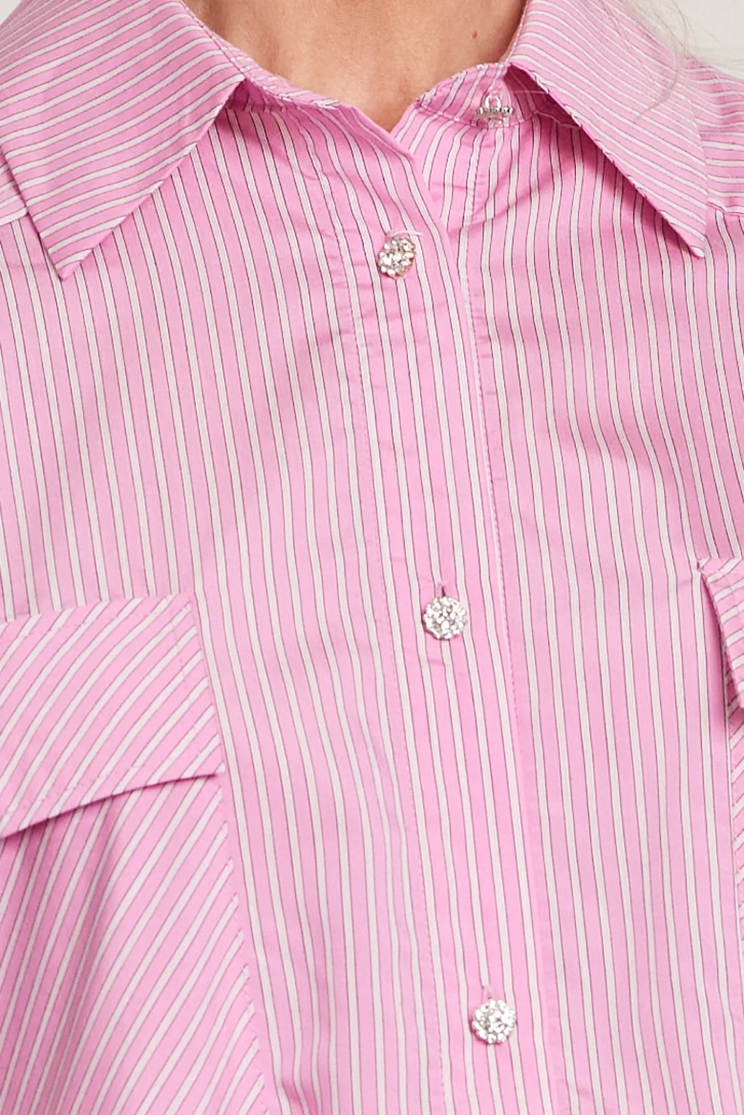 Cras Office Pink Stripe Shirt* Blouses, Shirts & Statement Tops