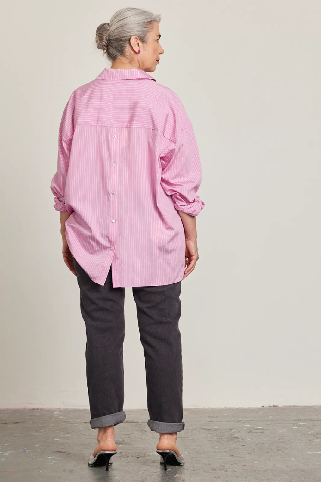 Cras Office Pink Stripe Shirt* Blouses, Shirts & Statement Tops