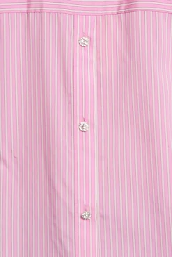 Cras Office Pink Stripe Shirt* Blouses, Shirts & Statement Tops