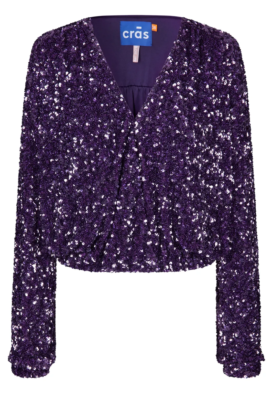 Cras Stella Sweet Grape Sequin Top* T-Shirts & Tops|Blouses, Shirts & Statement Tops