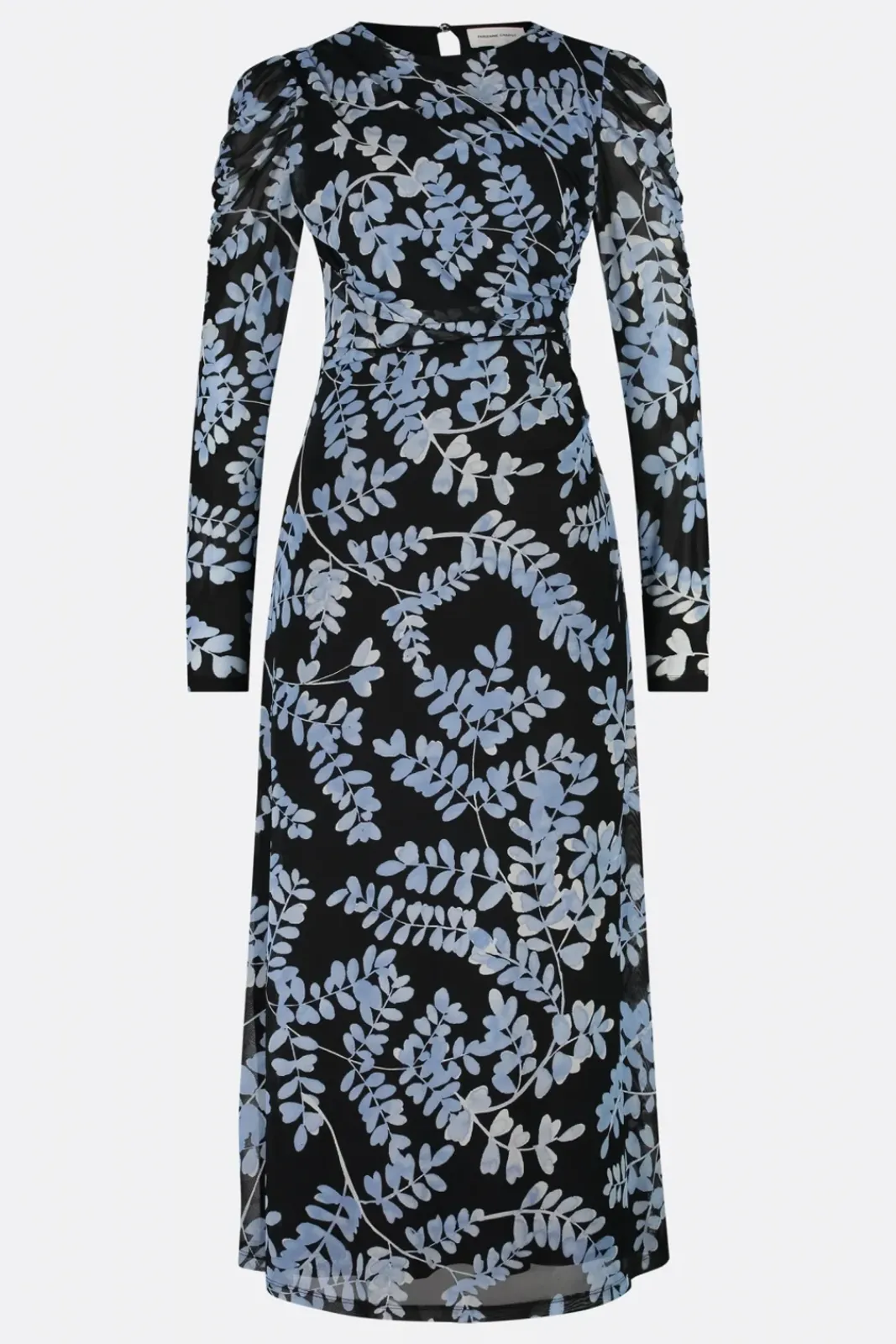 Fabienne Chapot Bella Black & Cornflower Blue Midi Dress* Dresses & Jumpsuits