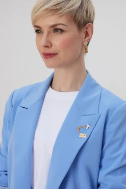Fabienne Chapot Benny Light Blue Blazer* Jackets & Blazers|Tailoring