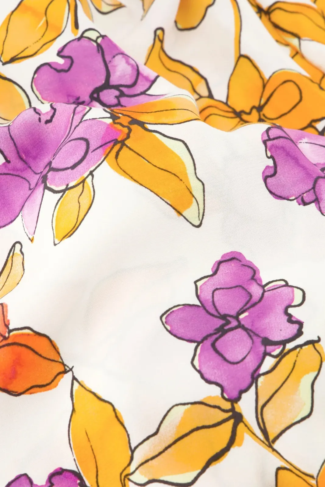 Fabienne Chapot Bobo Orchid Garden Print Midi Skirt* Skirts & Trousers