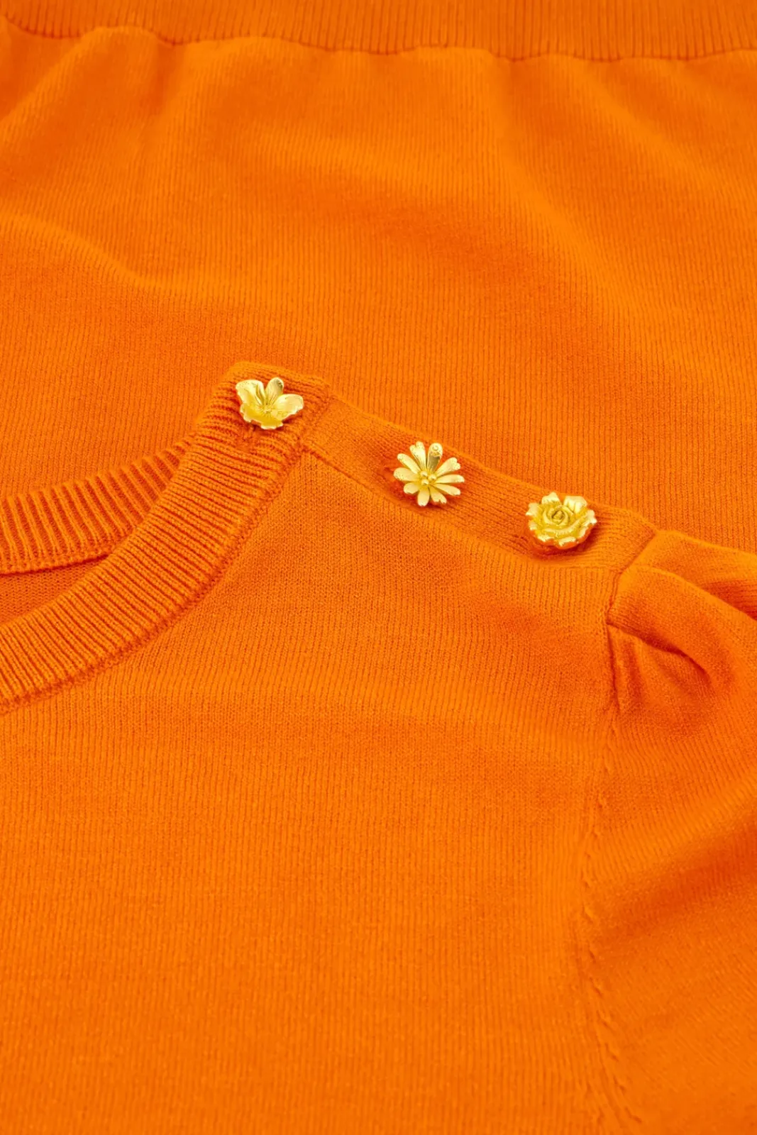 Fabienne Chapot Jolly Mandarin Orange Jumper* Knitwear & Sweatshirts
