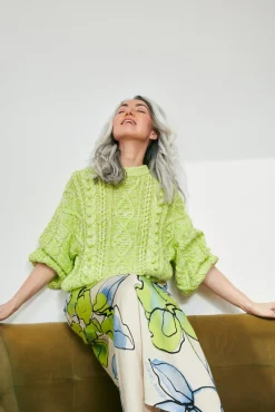 Fabienne Chapot Laurie Blue Fairytale Midi Skirt* Skirts & Trousers