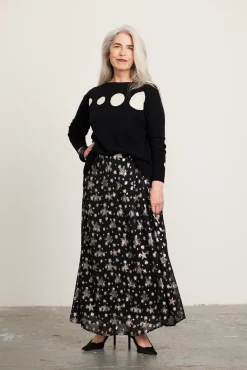 Fabienne Chapot Lydia Indi Star Lurex Midi Skirt* Skirts & Trousers