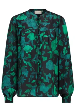 Fabienne Chapot Resa Teal Floral Blouse* Blouses, Shirts & Statement Tops