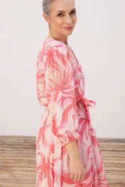 Fabienne Chapot Sardinia Palm Print Maxi Dress* Dresses & Jumpsuits