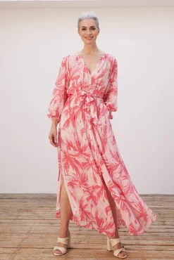Fabienne Chapot Sardinia Palm Print Maxi Dress* Dresses & Jumpsuits