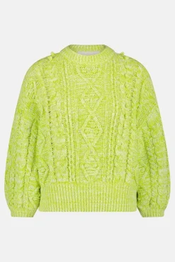 Fabienne Chapot Suzy Lovely Lime Jumper* Knitwear & Sweatshirts