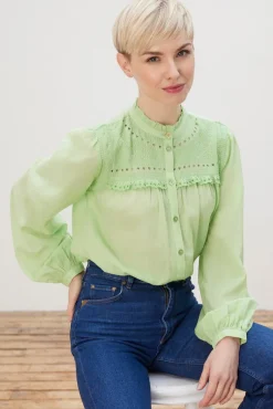 Fabienne Chapot Tootsie Light Green Blouse* Blouses, Shirts & Statement Tops