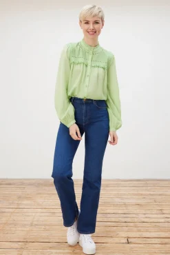 Fabienne Chapot Tootsie Light Green Blouse* Blouses, Shirts & Statement Tops