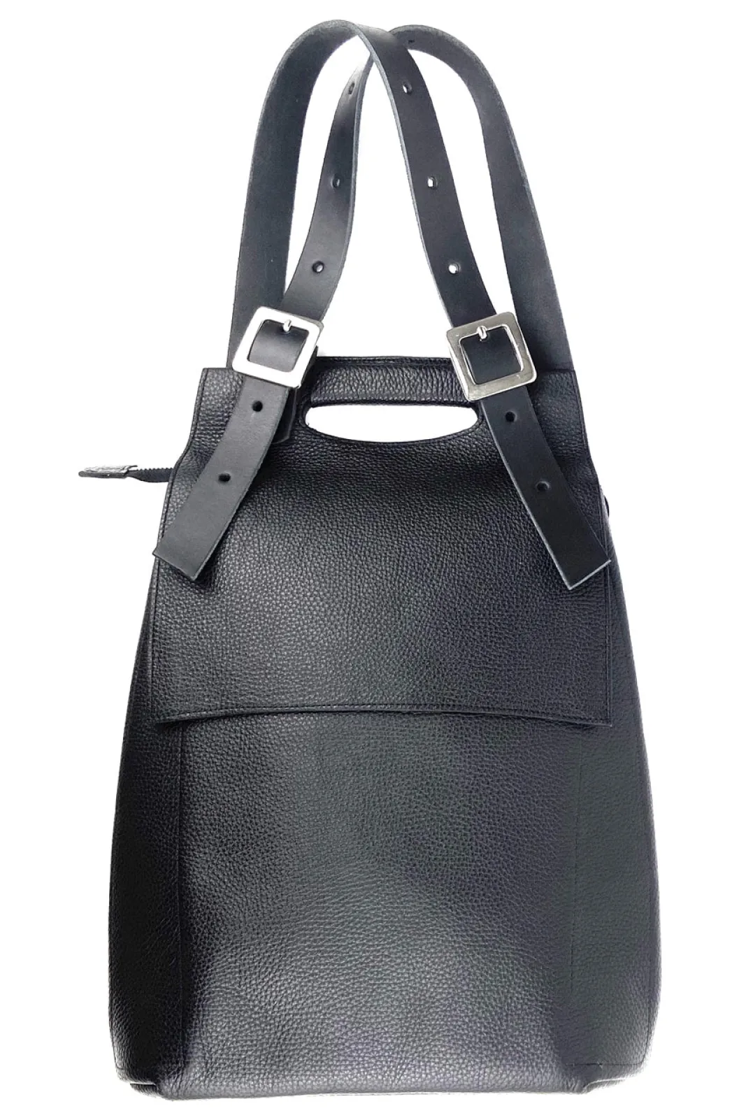 Coco Barclay Georgie Black Italian Leather Rucksack* Bags