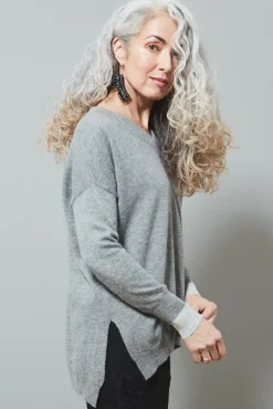 Jacynth London Mercury Lurex Cashmere Jumper* Knitwear & Sweatshirts