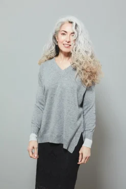 Jacynth London Mercury Lurex Cashmere Jumper* Knitwear & Sweatshirts