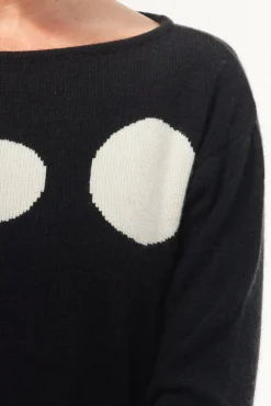 Jacynth London Neo Black Jumper* Knitwear & Sweatshirts