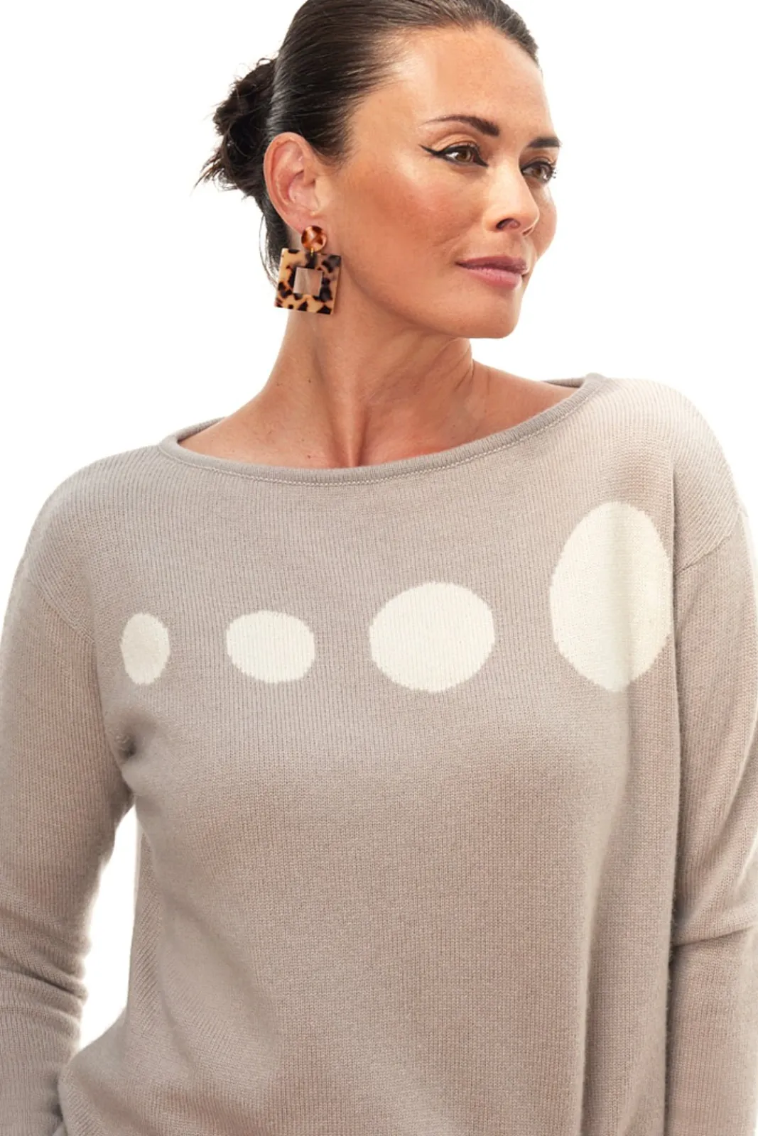 Jacynth London Neo Oyster Mushroom Jumper* Knitwear & Sweatshirts