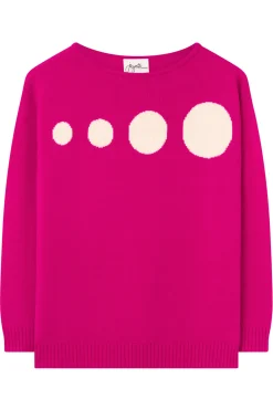 Jacynth London Neo Pink Jumper - 15% Proceeds Donated To Breast Cancer UK* Knitwear & Sweatshirts