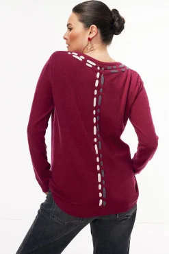 Jacynth London Regina Berry Jumper* Knitwear & Sweatshirts