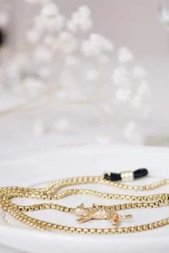 Sunny Cords Jaguar Gold Glasses Chain* Glasses Chains|Glasses Chains