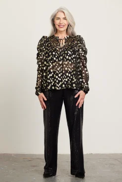 Jeff Rihana Black Sequin Trousers* Skirts & Trousers