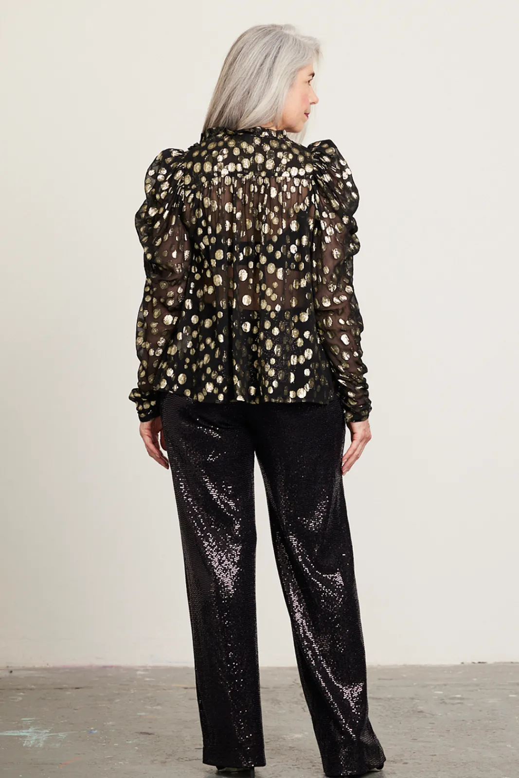 Jeff Rihana Black Sequin Trousers* Skirts & Trousers