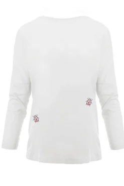 Ingmarson Ladybird Embroidered Dropped Shoulder T-Shirt* T-Shirts & Tops