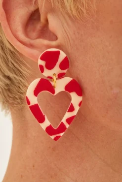 No Shrinking Violet LOVE LOVE LOVE Large Earrings* Earrings