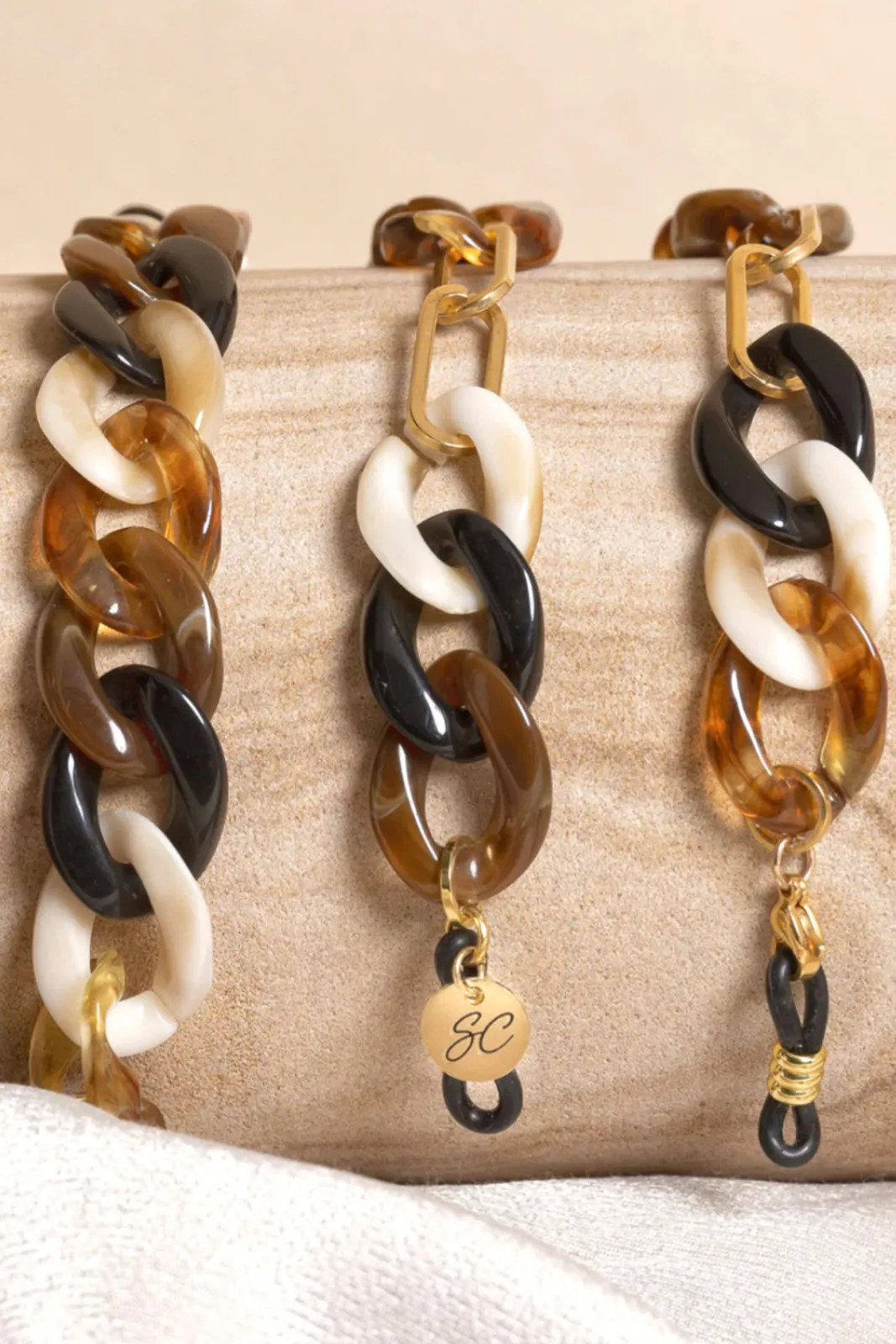 Sunny Cords Mollie Brown Glasses Chain* Glasses Chains|Glasses Chains