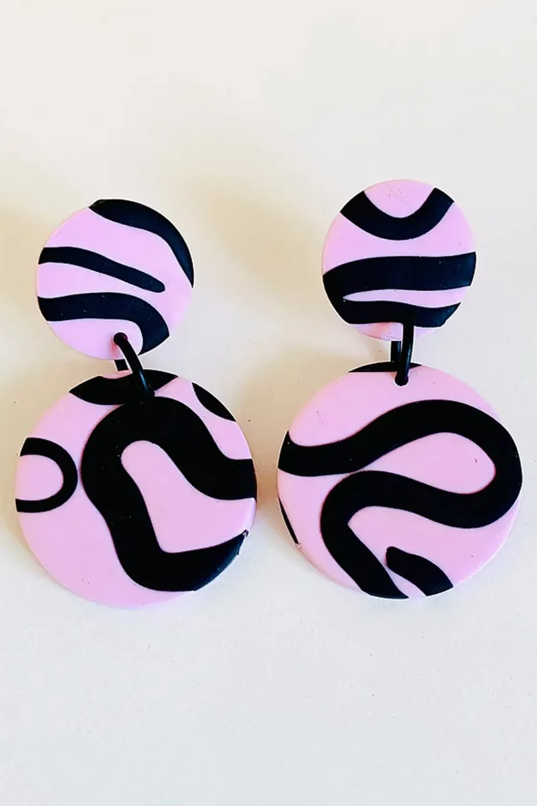 No Shrinking Violet Octopussy Medium Pink Earring* Earrings