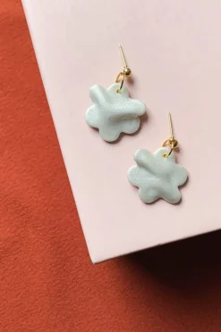 Cloud + Clay Orla Pearlescent Floral Earrings* Earrings