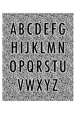 Ingmarson Personalised Initial Wool & Cashmere Black Scarf* Scarves & Shawls