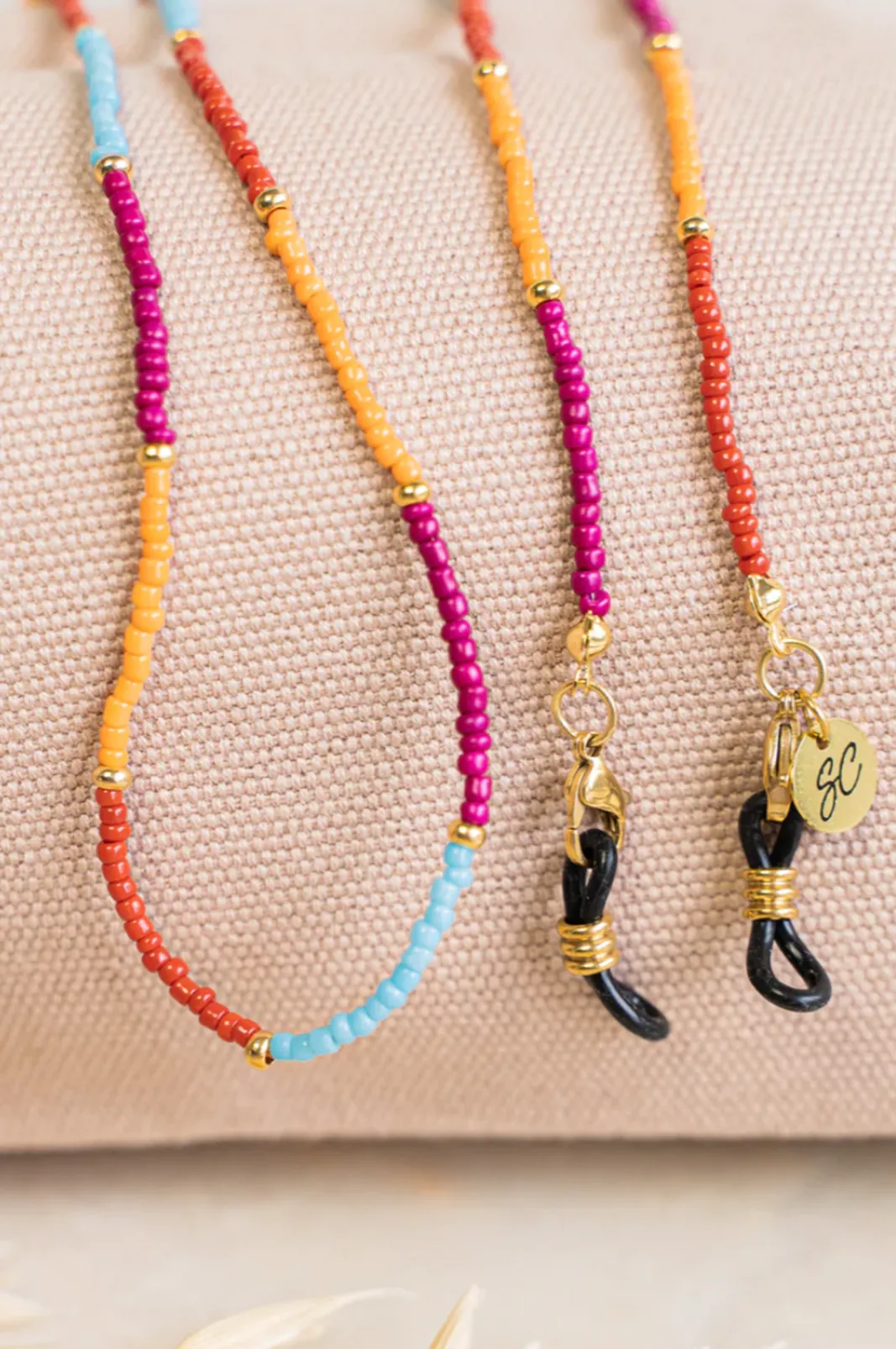 Sunny Cords Pippa Colourful Beads Sunglasses Chain* Glasses Chains|Glasses Chains