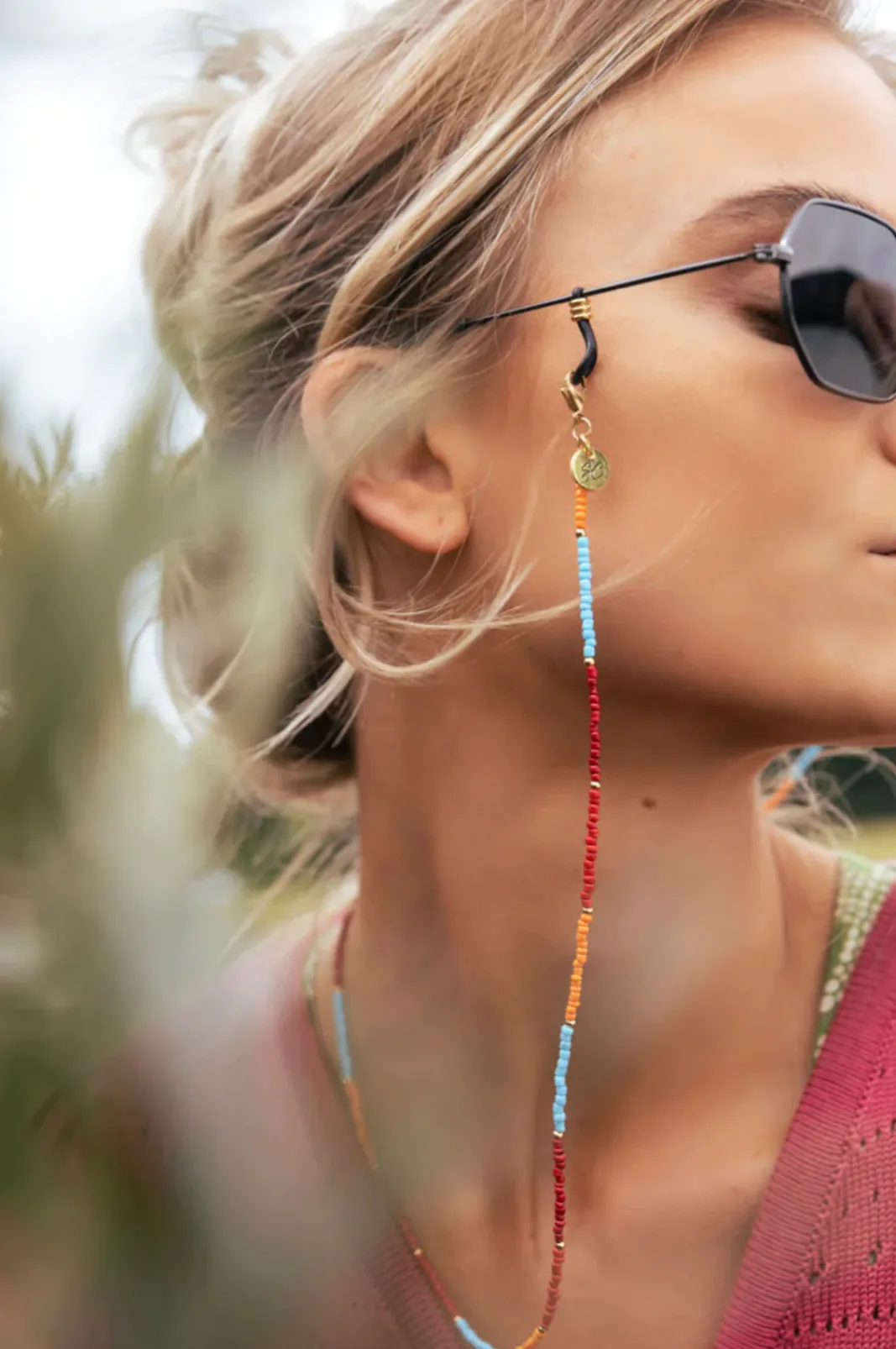 Sunny Cords Pippa Colourful Beads Sunglasses Chain* Glasses Chains|Glasses Chains