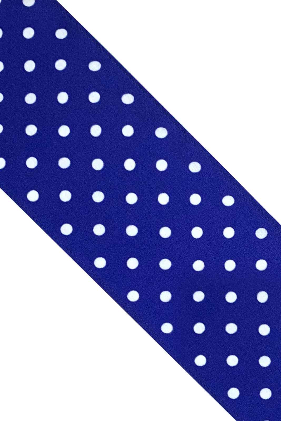 Ingmarson Polka Dot Cobalt Blue Silk Neck Scarf* Scarves & Shawls