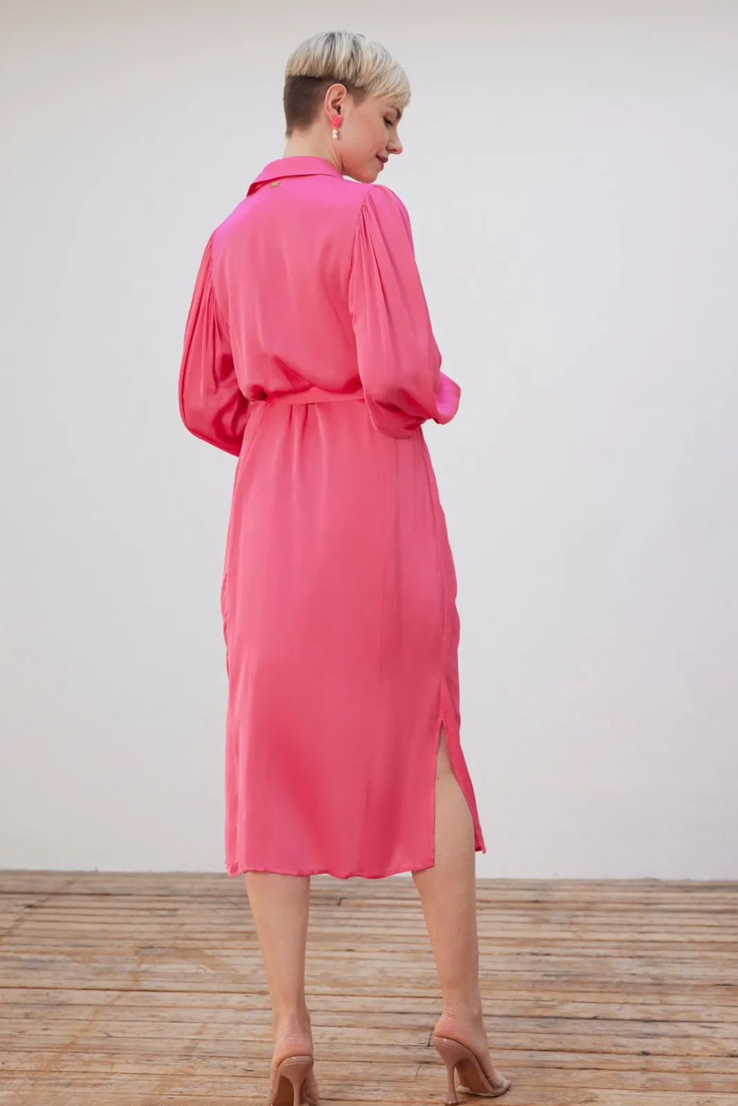 POM Amsterdam Blush Pink Midi Dress* Dresses & Jumpsuits