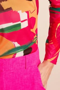 POM Amsterdam Cape Town Printed Top* T-Shirts & Tops|Blouses, Shirts & Statement Tops