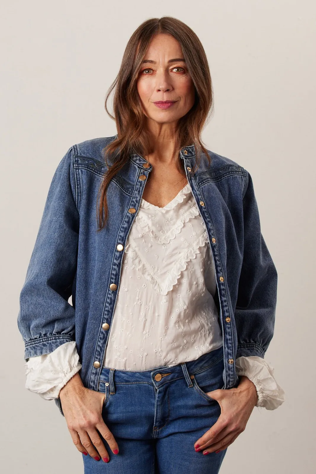 POM Amsterdam Denim Indigo Jacket* Denim|Jackets & Blazers