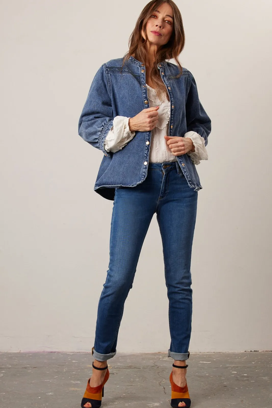 POM Amsterdam Denim Indigo Jacket* Denim|Jackets & Blazers